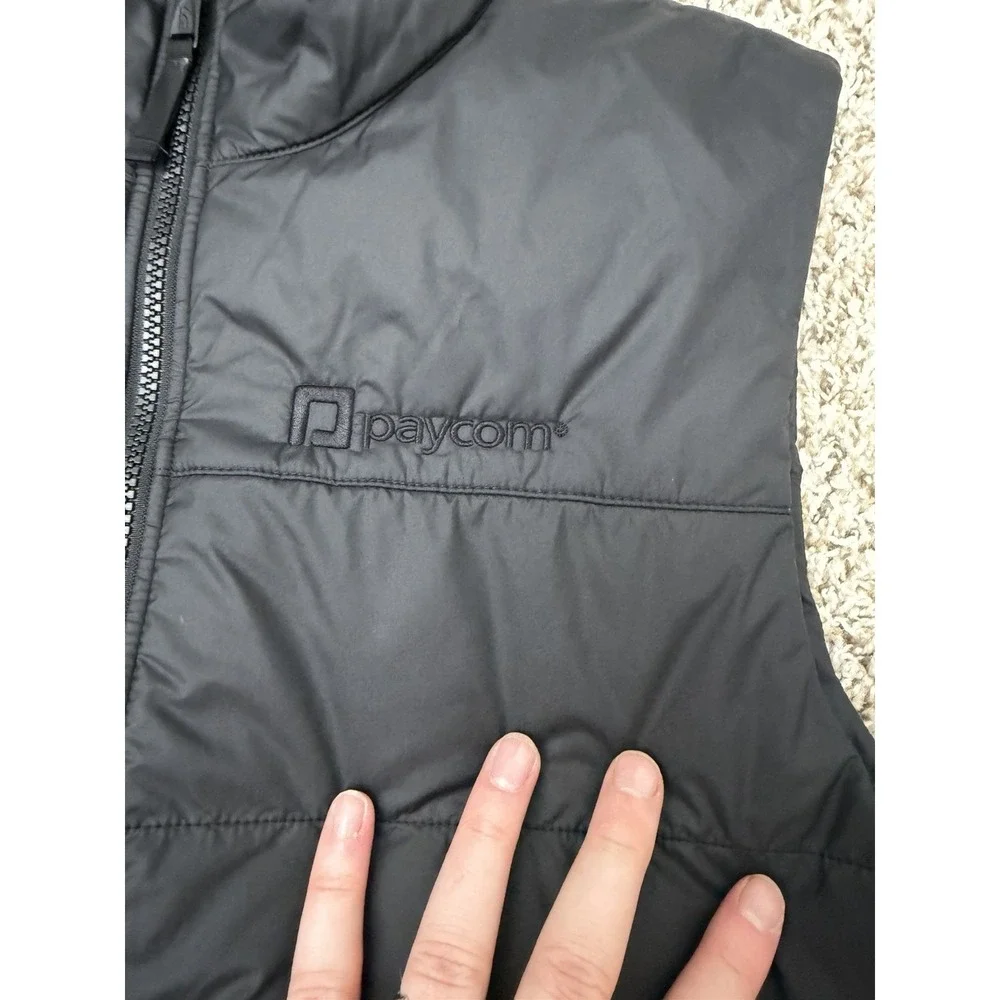 The North Face Everyday Insulated Vest Men's XL Full Zip Logo Black